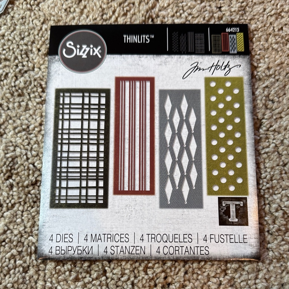 Sizzix Thinlits Festive Repeat Die Set